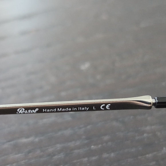 New PERSOL 3044-V BLACK Eyeglasses Handmade ITALY glasses 52-21-140 - Picture 6 of 16